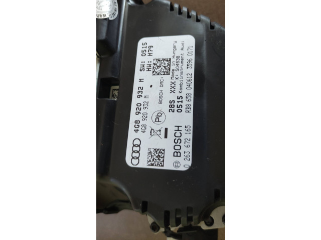 Панель приборов 4G8920932M Audi A6 C7