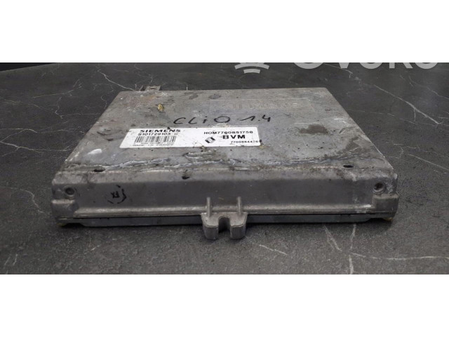 Блок управления двигателем Блок управления hom7700851758   Renault Clio I