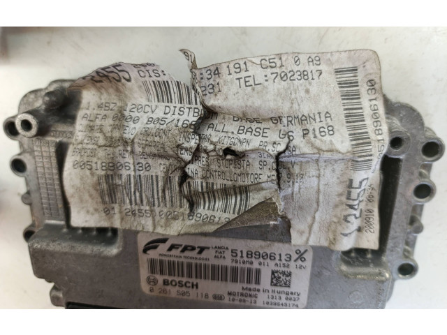 Блок управления 51890613, 61141100 Alfa Romeo Giulietta