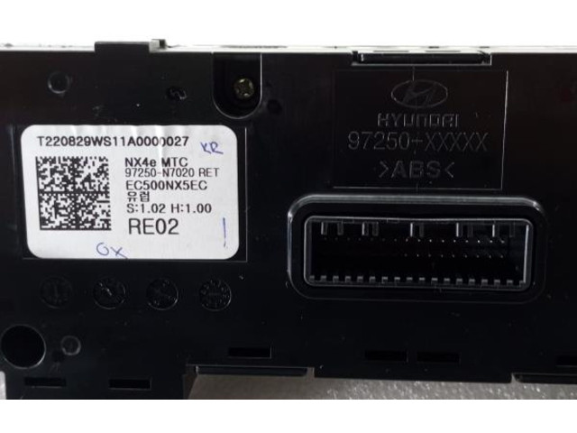 Блок управления климат-контролем 97250XXXXX, 7020RAY149   Hyundai Tucson TL