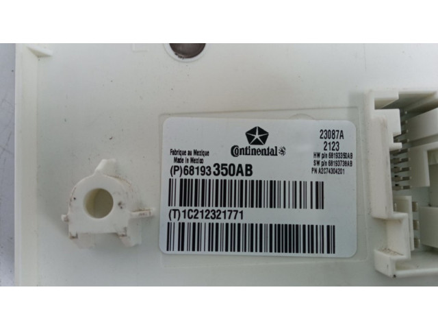 Блок комфорта 68193350AB Jeep Grand Cherokee