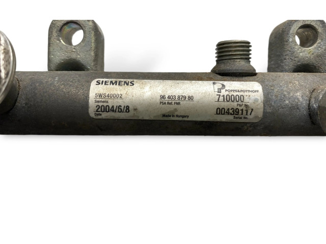 Vstřikovací lišta 9640387980, 710000 Citroen Berlingo pro naftový motor 2.0