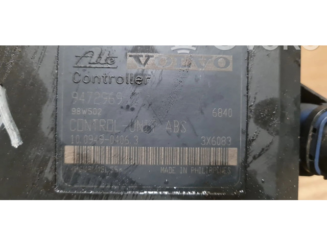 Блок АБС 9472969, 9472968   Volvo  S80  1999 - 2003 года