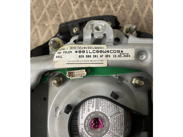 Надувная подушка для руля Audi A6 S6 C5 4B  1997 - 2005 года 8E0880201AF, 8E0880201AF      