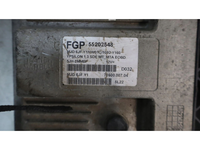 Блок управления двигателем Блок управления Lancia Ypsilon