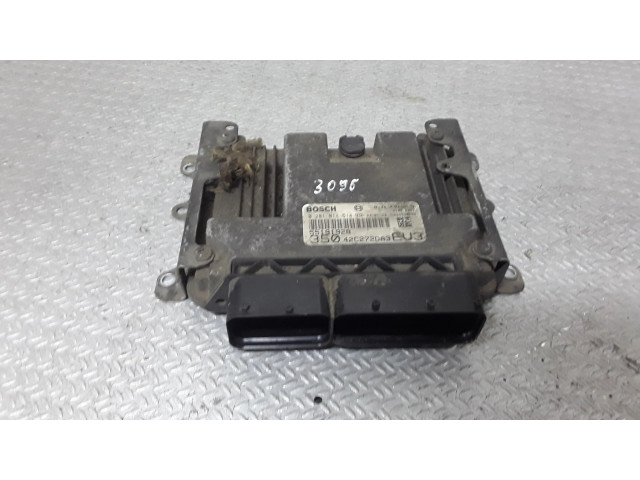 Блок управления двигателя 55191928, 0281011514   Fiat Idea