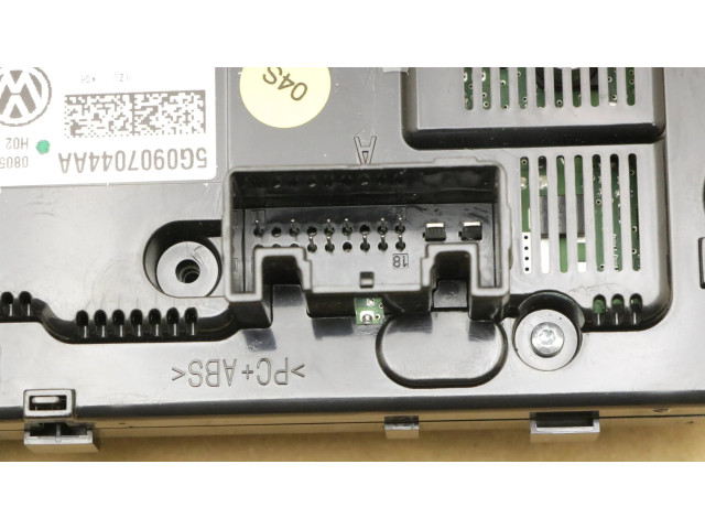 Блок управления климат-контролем 5G0907044AA   Volkswagen Golf VII