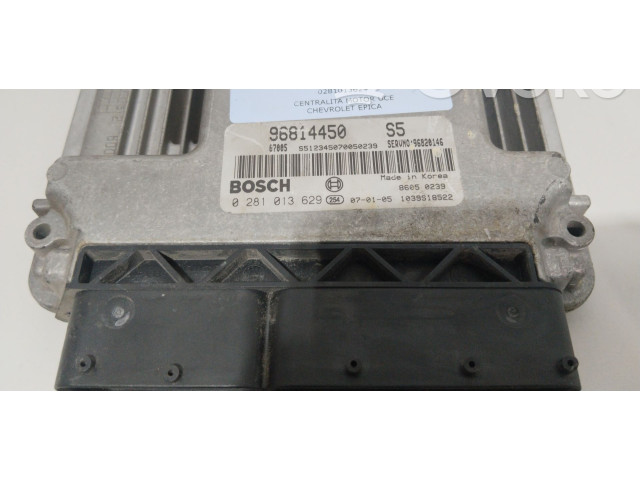 Блок управления двигателя 0281013629 Chevrolet Epica