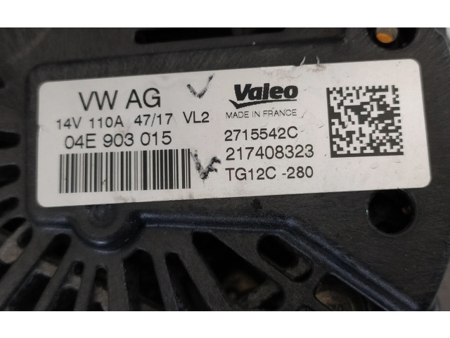 Генератор 04E903015, 2715542C Volkswagen Golf SportWagen