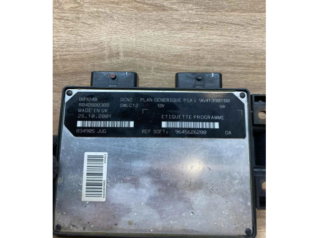 Блок управления двигателем ECU 9645626280   Peugeot 206+