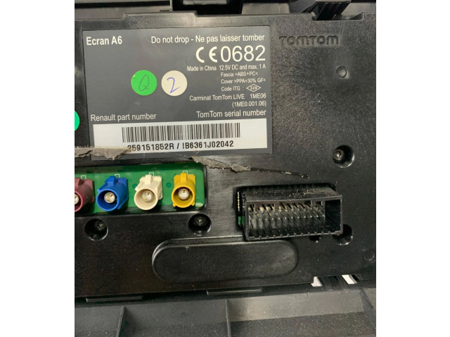 Дисплей 259151852R Renault Clio III