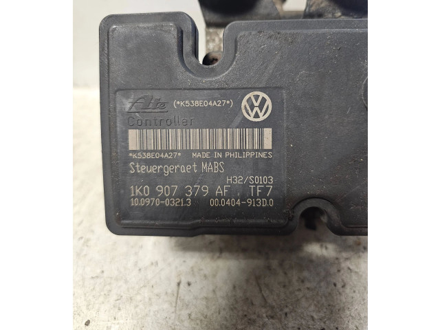 Блок АБС 1K0907379AF, 000404913D0 Skoda Octavia Mk2 (1Z) 2004 - 2013 года