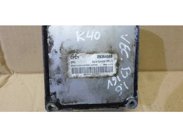 Řídící jednotka 09364599 Opel Vectra B 1996