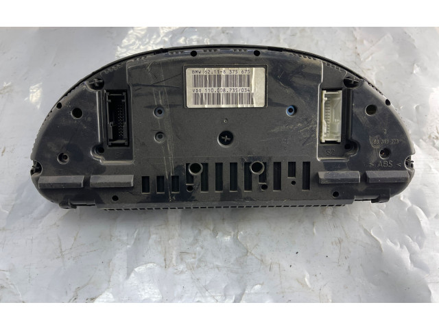 Přístrojová deska BMW 5 E39 1998 62118375675, 110008735034