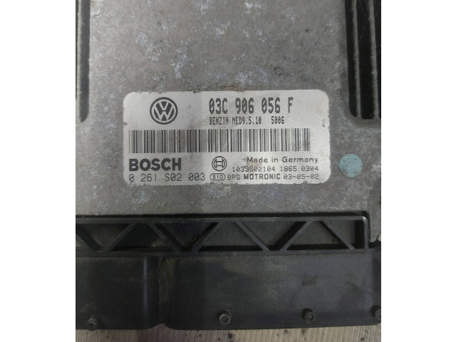 Блок управления двигателя 03C906056F, 1039S02104   Volkswagen Touran I