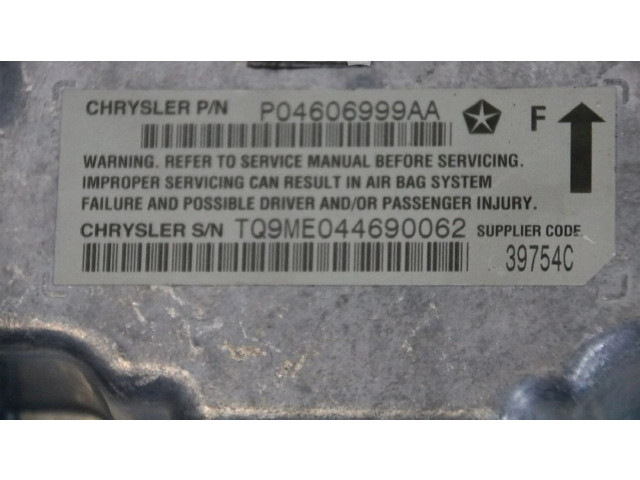 Блок подушек безопасности P04606999AA, P04606999AA Jeep Cherokee III KJ