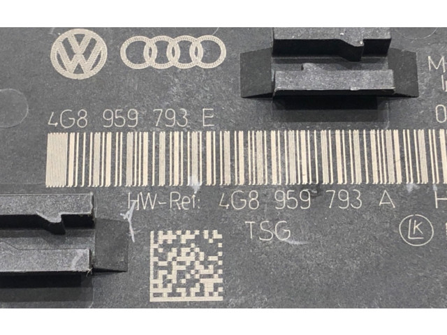 Блок управления 4G8959793E   Audi A6 C7