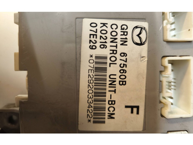 Блок комфорта GR1N67560B, 07E29   Mazda 6   