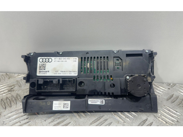 Блок управления климат-контролем 8T1820043AN, A2C53346675 Audi A5 8T 8F