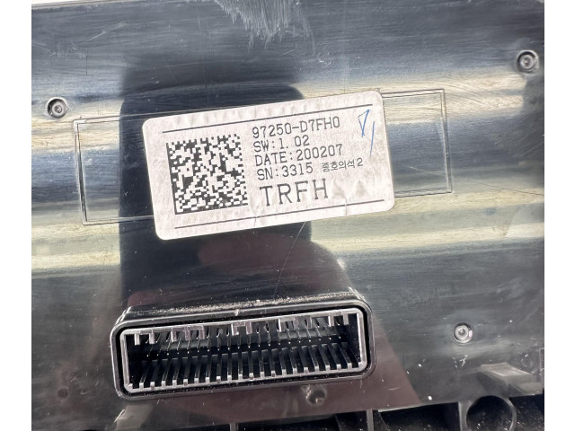 Блок управления климат-контролем 97250D7FH0, 97250D7FH0 Hyundai Tucson TL