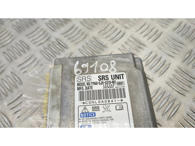 Блок подушек безопасности 77960SJHG210M2 Honda FR-V