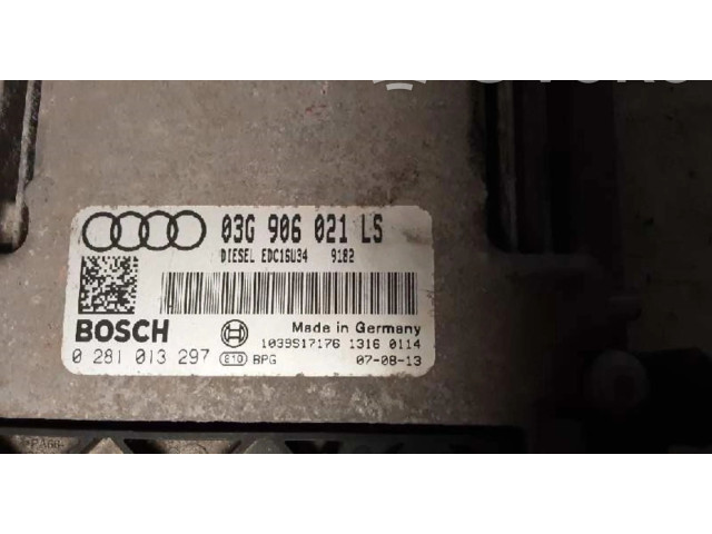 Блок управления двигателем Блок управления 03G997016JV   Audi A3 S3 A3 Sportback 8P