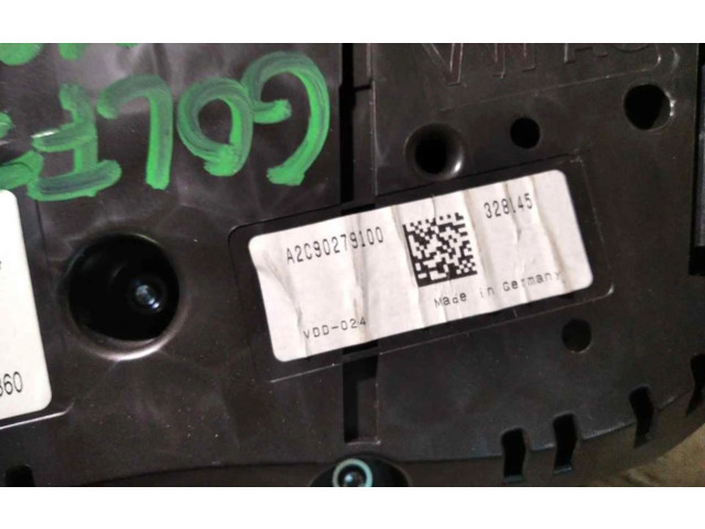 Geschwindigkeitsmesser Cockpit 5G1920741   Volkswagen Golf VII       