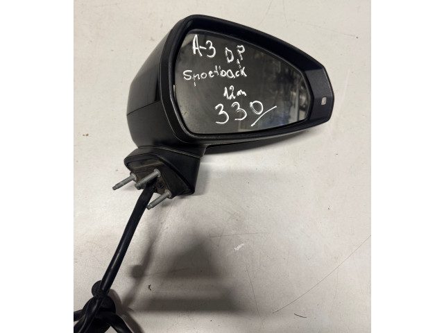 Зеркало электрическое Audi A3 S3 8V 2013 - 2019 года