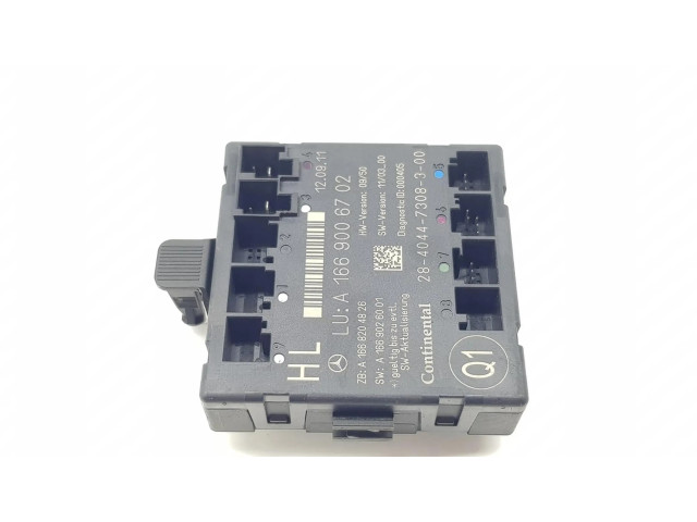 Блок управления A1669006702 Mercedes-Benz ML AMG W166