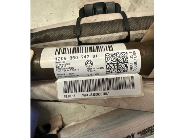 Боковая подушка безопасности 2K5880742D, 681JSJ0003UTUS Volkswagen Caddy