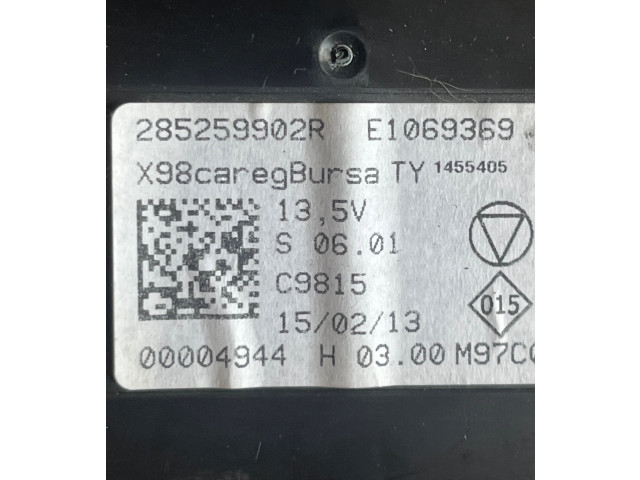 Блок комфорта 285259902R, E1069369   Renault Clio IV   