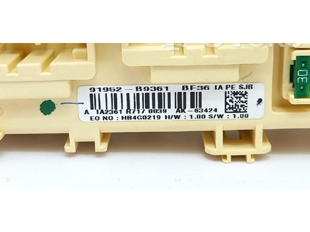 Блок предохранителей NB2161071055006, 91952-B9361 Hyundai i10