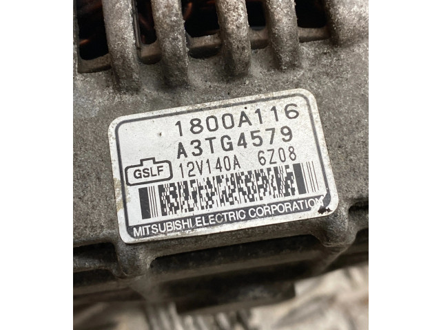 Генератор A3TG4579, 1800A116 Mitsubishi Pajero
