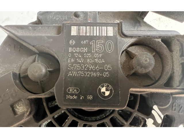 Генератор 0124525059, 753296605   BMW 1 E81 E87 1.6     