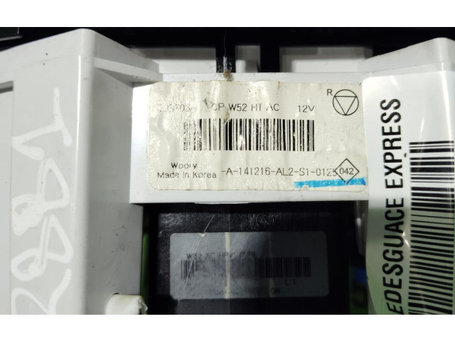 Блок управления климат-контролем T83703A Dacia Logan II