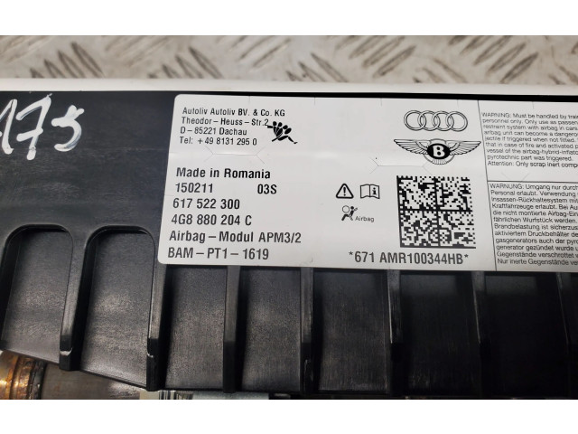 Подушка безопасности пассажира 4G8880204C Audi A7 S7 4G