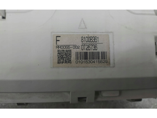 Панель приборов 8100B361 Mitsubishi Lancer VIII