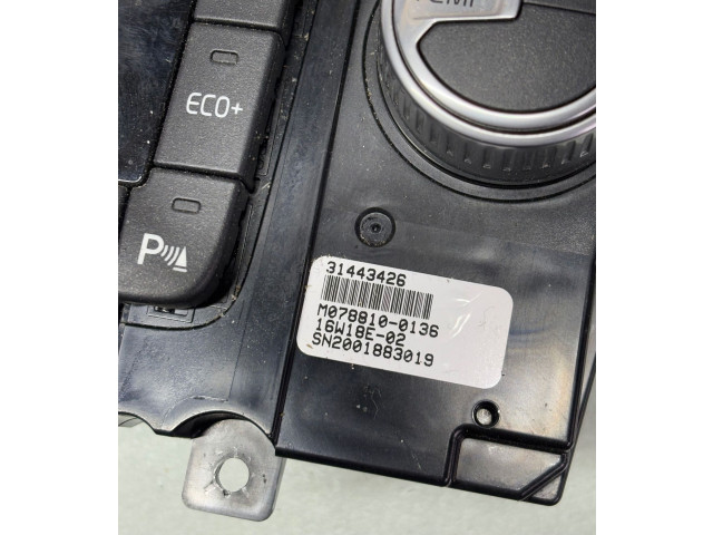 Блок управления климат-контролем 31443426   Volvo V60