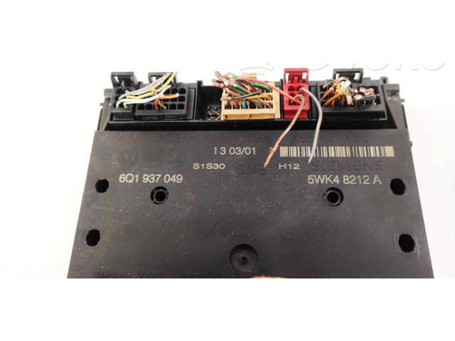 Блок комфорта 6Q1937049, 5WK48212A Skoda Fabia Mk1 (6Y)