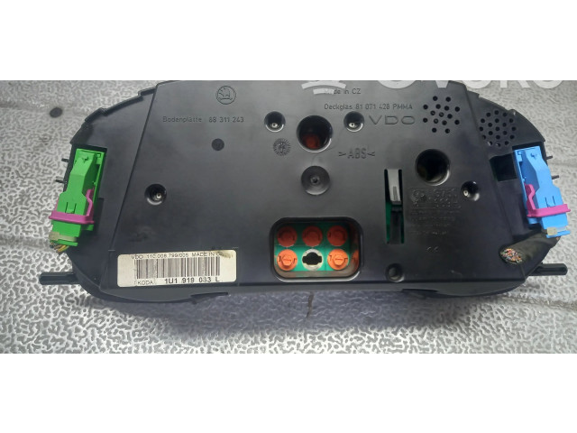 Панель приборов    Skoda Octavia Mk1 (1U)       