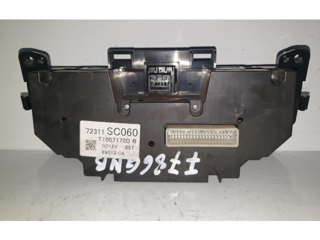 Блок управления климат-контролем 72311SC060 Subaru Forester SH