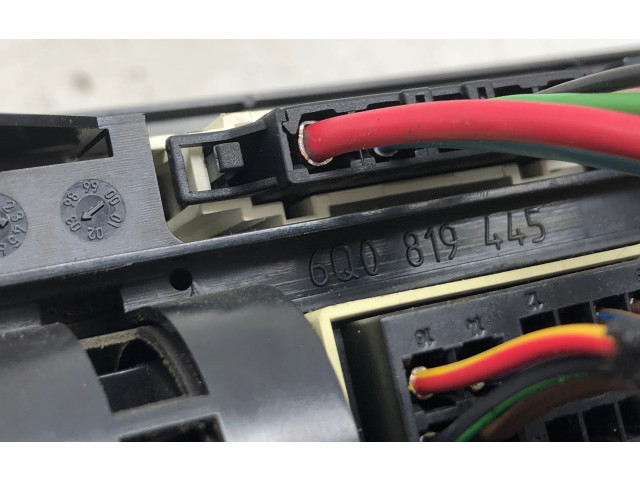 Блок управления климат-контролем 6Q0819445, 6Y0820075 Skoda Fabia Mk1 (6Y)