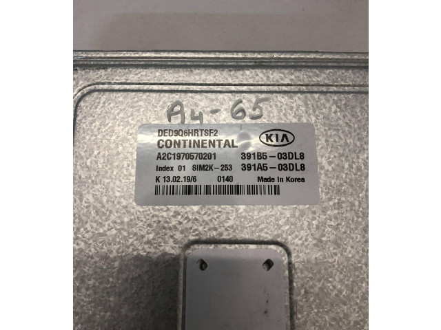 Блок управления двигателя 391B503DL8, 391A503DL8 KIA Niro