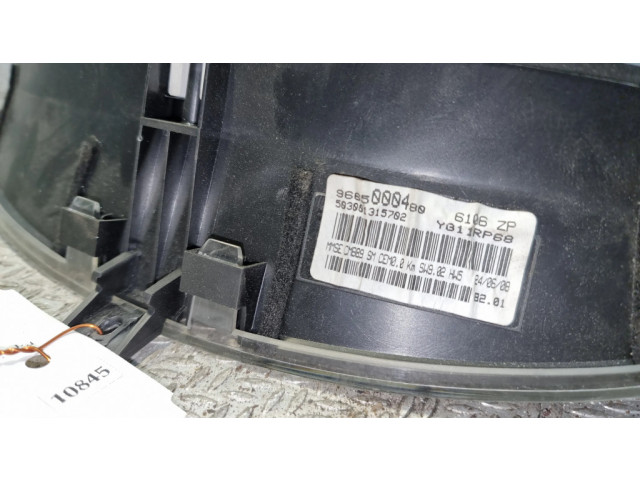 Přístrojová deska Citroen Berlingo 2009 5550013101, 9665000480