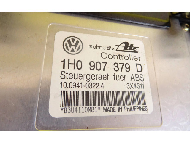 Блок управления АБС 1H0907379D Volkswagen Golf III