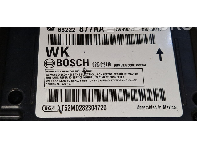 Блок подушек безопасности 68222877AA   Jeep Grand Cherokee