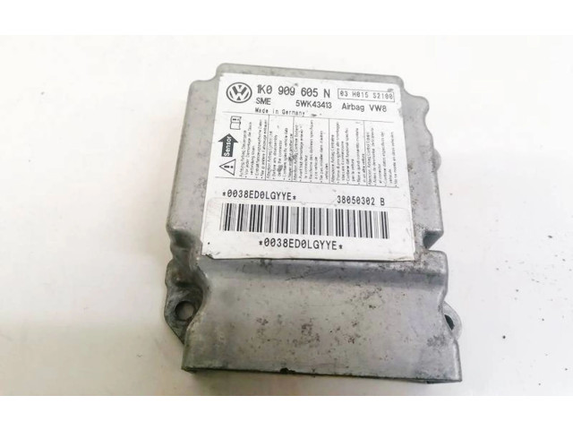 Блок подушек безопасности 1K0909605N, 5WK43413   Volkswagen Golf Plus