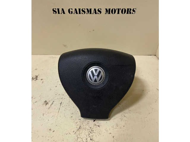 Надувная подушка для руля 1K0880201BB Volkswagen Jetta V 2005 - 2010 года
