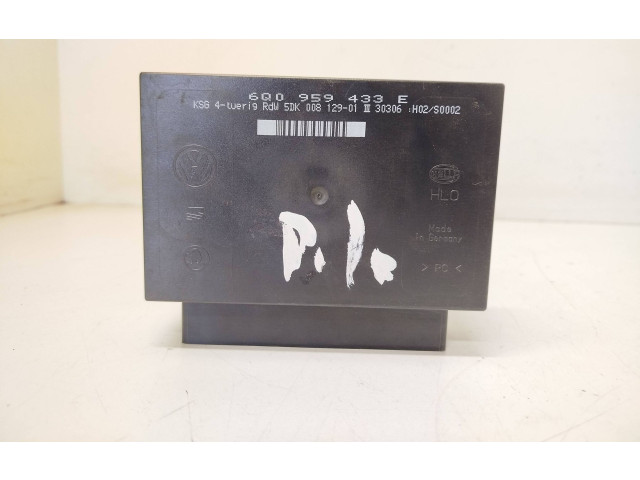 Блок комфорта 6Q0959433E, 5DK00812901 Skoda Fabia Mk1 (6Y)