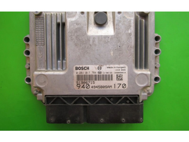 Řídící jednotka 51906715, 0281017784 Alfa Romeo Giulietta 2011